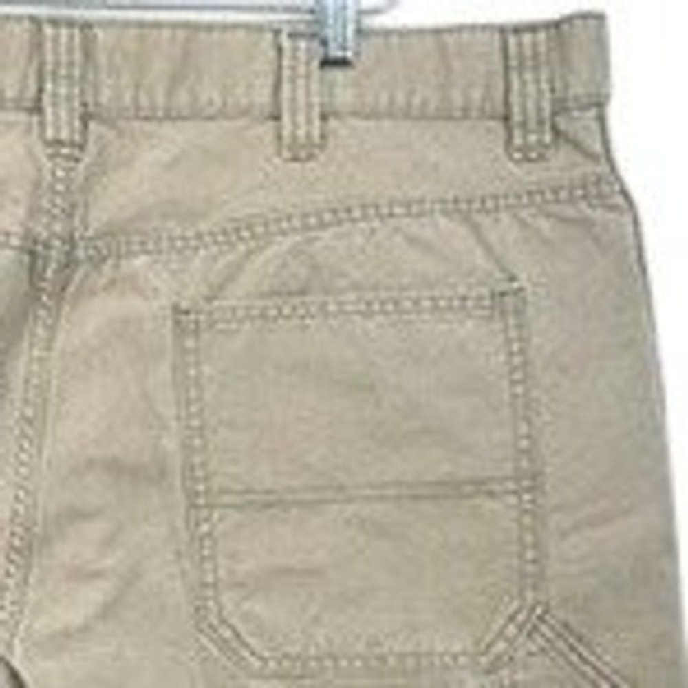 Blue Mountain Tan Khaki Canvas Carpenter Pants 40x30 (27.5) Utility Workwear